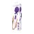 Aqua Mini Rechargeable Wand Massager Purple Bodywand 1927
