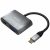 Adaptér HDMI na VGA Aisens A109-0627 Sivá 15 cm