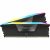 Pamäť RAM Corsair 32GB (2K) DDR5 5200MHz Vengeance RGB B 32 GB DDR5 5200 MHz CL40