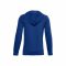 Detská mikina s kapucňou Under Armour Rival Fleece Modrá