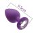 Análna zástrčka Attraction Mai Pleasure Toys Purpurová