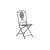 Záhradná stolička DKD Home Decor (Obnovené B)