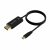 Adaptér USB-C na DisplayPort Aisens A109-0686 Čierna 80 cm