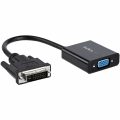 Adaptér DVI-D na VGA Startech DVI2VGAE             0,19 m Čierna