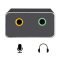 Adaptér Audio Jack Ewent EC1645 USB C