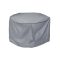 Ochranné puzdro DKD Home Decor Stôl Čierna Aluminium Tmavo-sivá (132 x 132 x 75 cm)