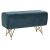 Stolička DKD Home Decor 90 x 31 x 47 cm Kov Tyrkysový