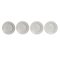 Hlboký Tanier DKD Home Decor Biela Porcelán 20 x 20 x 3 cm