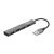 USB rozbočovač Trust 23786 Sivá Striebristý