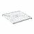 Prestieranie DKD Home Decor Striebristý Kov Plastické 18 x 18 x 1,5 cm