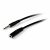 Predlžovací Kábel Jack (3,5 mm) Startech MUHSMF2M (2 m) Čierna