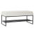 Foot-of-bed Bench DKD Home Decor Čierna Béžová Železo 80,5 x 36 x 35,5 cm