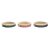 Tácňa DKD Home Decor 38 x 38 x 5,5 cm (3 Kusy)