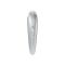 Sací stimulátor na klitoris Satisfyer Luxury High Fashion Striebristý