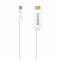 Adaptér Mini DisplayPort na HDMI NANOCABLE 10.15.4002 Biela 2 m